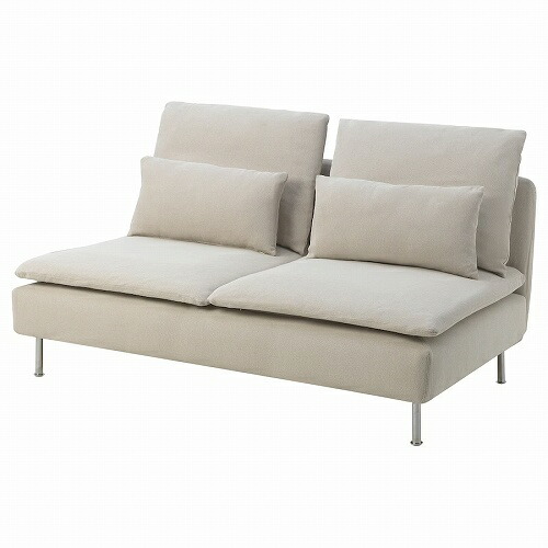【カバーのみ】IKEA イケア カバー 3人掛けコンパクトソファセクション用 フリードトゥナ ライトベージュ m80543036 SODERHAMN ソーデルハムン_1
