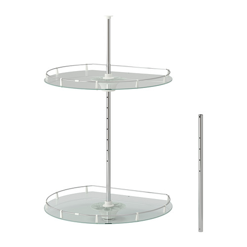 IKEA イケア ウォールコーナーキャビネット 回転式 a10271166 UTRUSTA ウートルスタ