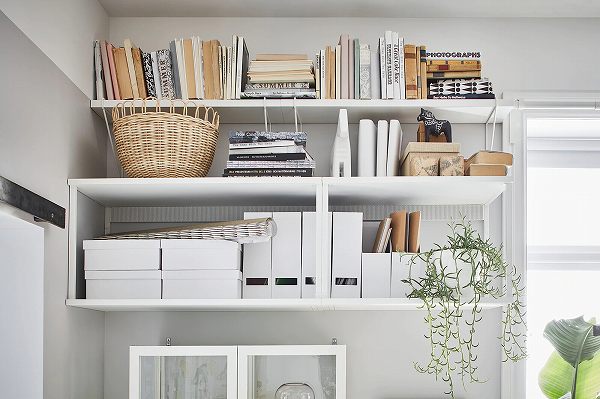 IKEA イケア　プラッツァ オープンシェルフユニット　80x40x60cm PLATSA プラッツァ オープンシェルフユニット, ホワイト