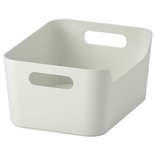 IKEA イケア ボックス ホワイト 24x17cm m00546468 UPPDATERA ウップダテラ 