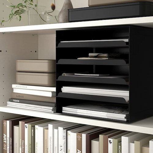 IKEA イケア レタートレイ チャコール m00578586 HARVMATTA 