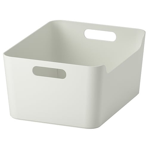 IKEA イケア ボックス ホワイト 34x24cm m20546472 UPPDATERA ウップダテラ 