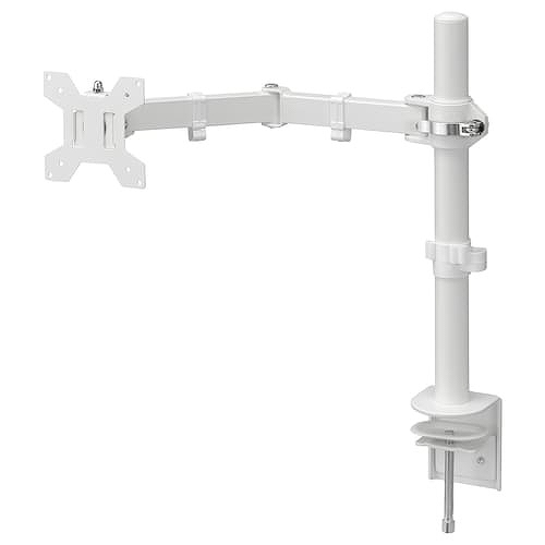 IKEA イケア ブラケット モニター1つ用 ホワイト m90591932 STUBBERGET ストゥブベルゲット