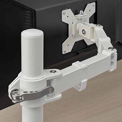 IKEA イケア ブラケット モニター1つ用 ホワイト m90591932 STUBBERGET ストゥブベルゲット_2