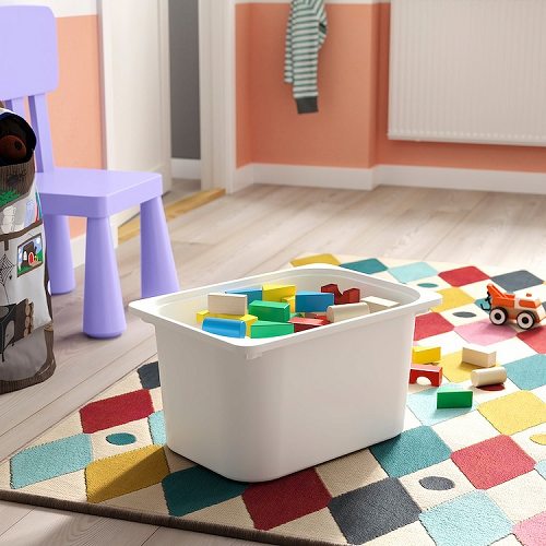 【セット商品】IKEA イケア 収納コンビネーション パイン ボックスMサイズx3個 44x30x91cm v0060 TROFAST トロファスト_6