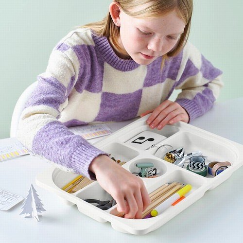 【セット商品】IKEA イケア 収納コンビネーション パイン トレイx2個 ボックスMx1個 32x44x53cm v0068 TROFAST トロファスト_12