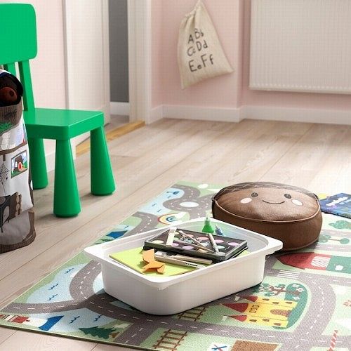 【セット商品】IKEA イケア 収納コンビネーション パイン ボックスSサイズx1個 ボックスMx1個 32x44x53cm v0069 TROFAST トロファスト_7