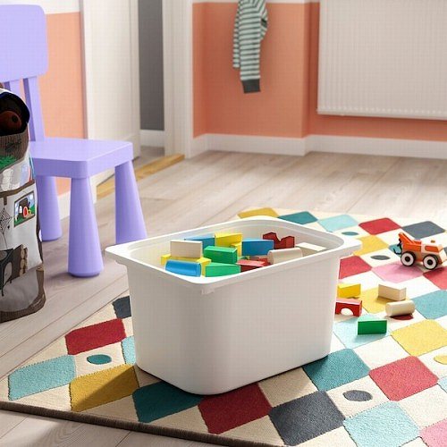 【セット商品】IKEA イケア 収納コンビネーション パイン ボックスSサイズx1個 ボックスMx1個 32x44x53cm v0069 TROFAST トロファスト_8