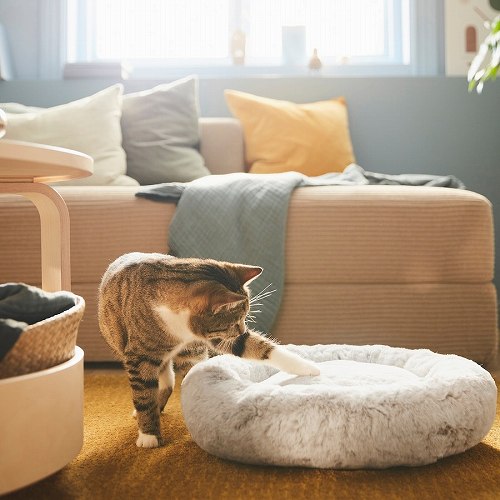 ペットベッド　ライトグレー IKEA イケア ペットのベッド ライトグレー S m50570578 UTSADD
