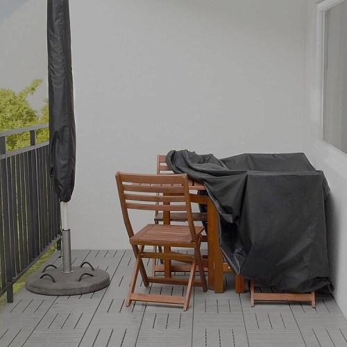 IKEA イケア 調度品仕かける用取りまかなう 夕めし仕かける 黒いこと 145x145糎 m10292324 TOSTERO トステロー