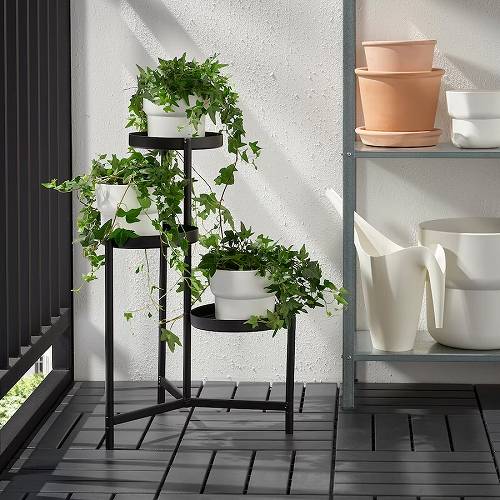 IKEA イケア オリヴブラード プラントスタンド 2個セット