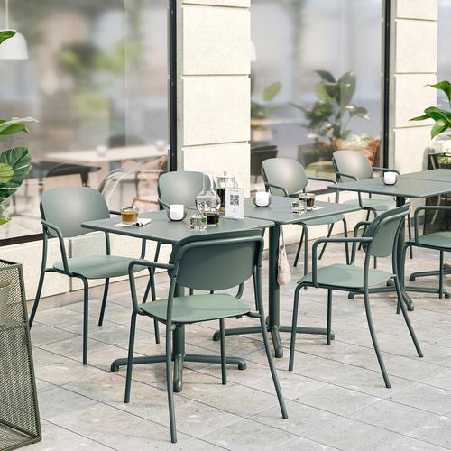 IKEA イケア テーブル 屋外用/ディープグリーン 70x70cm m90575512 VISINGSO ヴィースィングソー_2