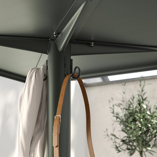 IKEA イケア テーブル 屋外用/ディープグリーン 70x70cm m90575512 VISINGSO ヴィースィングソー_4