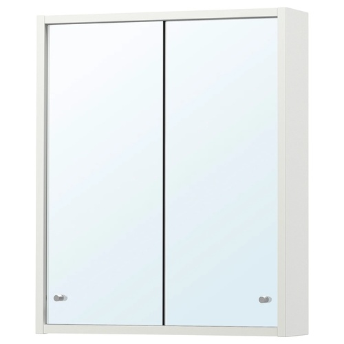 IKEA イケア ミラーキャビネット ホワイト 50x60cm m00512307 NYSJON ニショーン