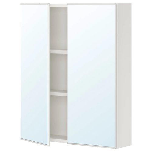 IKEA イケア ミラーキャビネット ホワイト 50x60cm m00512307 NYSJON ニショーン
