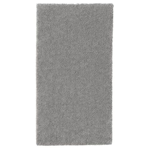 IKEA イケア ラグ パイル短 ミディアムグレー 80x150cm m80427008 STOENSE ストエンセ