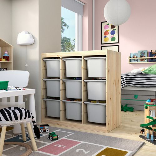 IKEA イケア 収納コンビネーション ルームディバイダ—/ライトホワイト