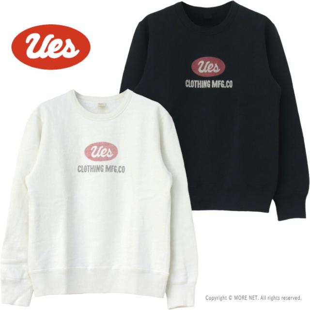 ウエス UES ロゴスウェット 702451 メンズ 日本製 吊り編み
