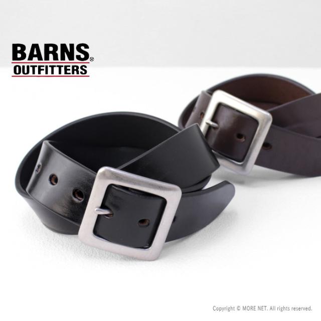 バーンズアウトフィッターズ BARNS OUTFITTERS 栃木レザー ギャリソンベルト LE-4342 メンズ レディース 日本製 40mm