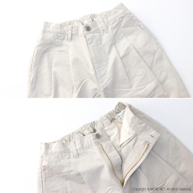 再入荷9月1日 シワになりにくい。快適リネン見えパンツ cawaii