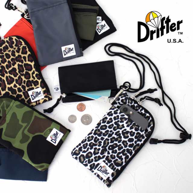 drifter USA パスケース ドリフター 豹柄