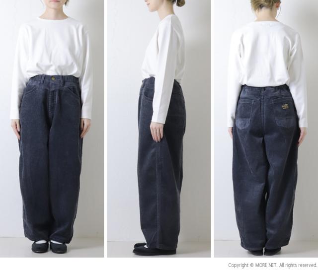 カフェッティ Cafetty 7Wコーデュロイバルーンパンツ CF-0602 ワイド