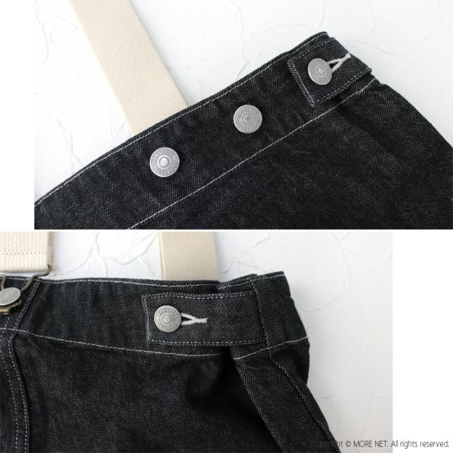 ハーベスティ HARVESTY 10ozノンフェイドデニムサスペンダーガーデンパンツ A12401 日本製 ワイド サロペット レディース メンズ_11