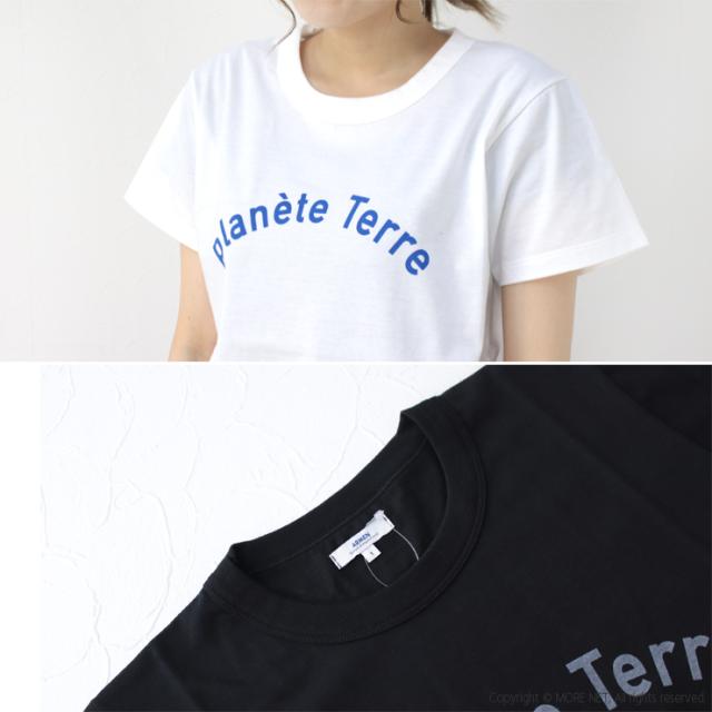 アーメン ARMEN 4.4oz プリントクルーネック半袖Tシャツ NFA1401P39  フランス製 綿 レディース トップスの通販は