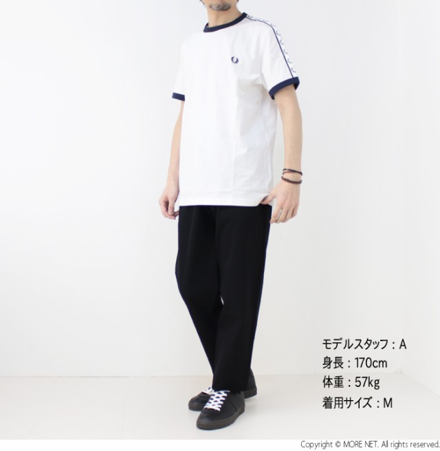 フレッドペリー FRED PERRY ローレルリーストラックテープ リンガーTシャツ M4620 メンズ 半袖の通販はau PAY マーケット -  モアネット｜13時〆で最短当日出荷・京都からお届け | au PAY マーケット－通販サイト