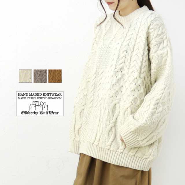 SALE セール/オールドダービーニットウェア OLDDERBY KNITWEAR アラン