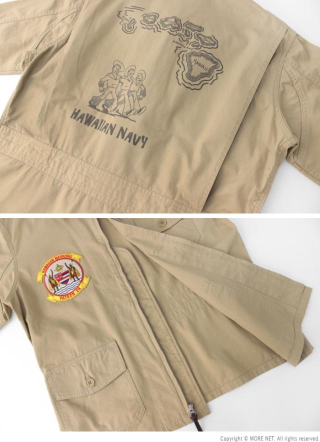 フェローズ PHERROW'S U.S.NAVY サマーフライトジャケット 25S-M-421A-Deco メンズ 日本製 ミリタリー