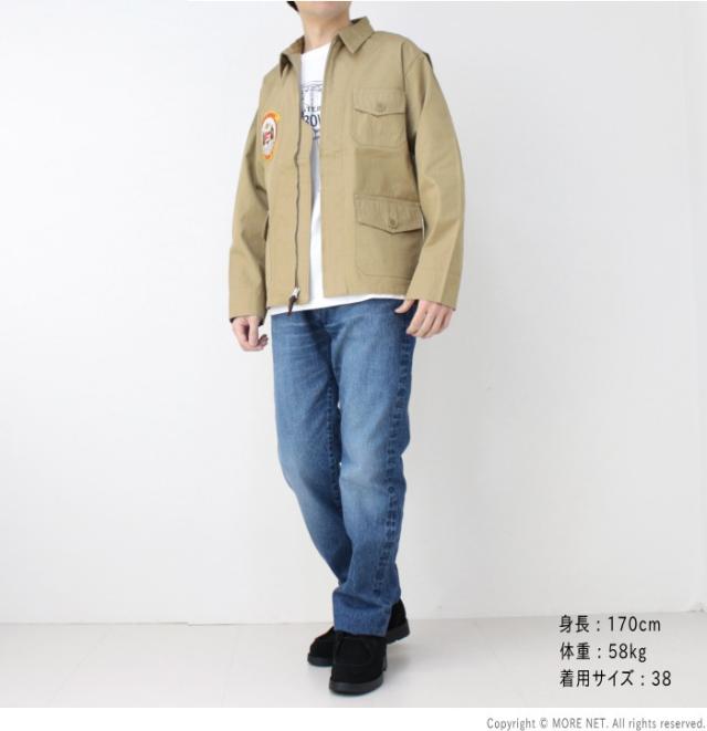 フェローズ PHERROW'S U.S.NAVY サマーフライトジャケット 25S-M-421A-Deco メンズ 日本製 ミリタリー