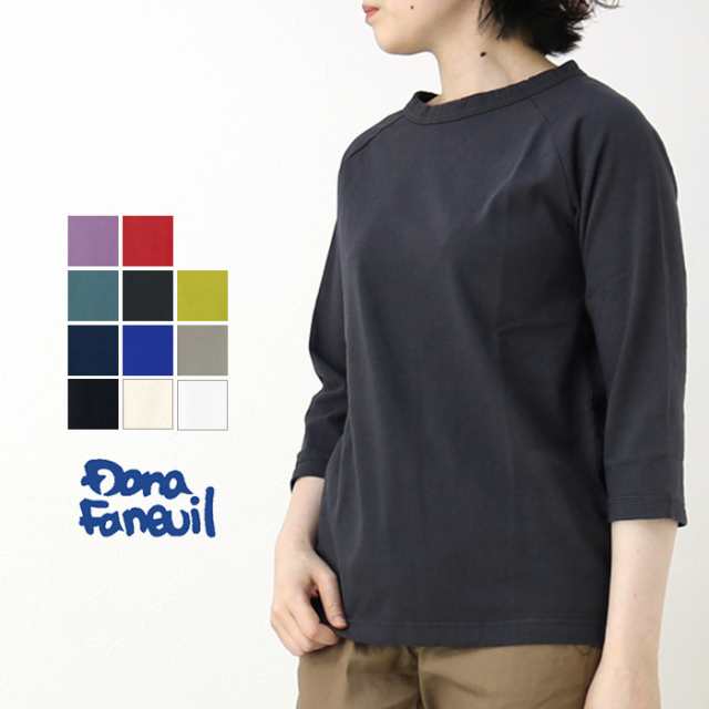 ダナファヌル Dana Faneuil ムラ糸天竺・7分袖Tシャツ D-538118/D-538118A カットソー 綿 ボートネック 日本製  レディース 2022秋冬の通販はau PAY マーケット - モアネット casual select