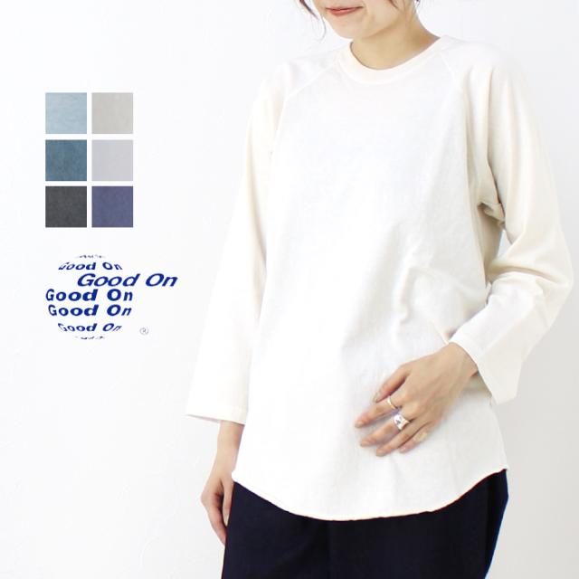 グッドオン Good On ベースボールTシャツ GOLT601 日本製 7分袖 レディース の通販は 4,858円