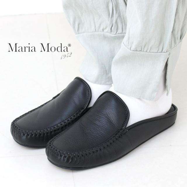 マリアモダ Maria Moda ローファーサンダル NMRM2502L シューズ 靴 スリッポン 本革 軽い イタリア製 レディース