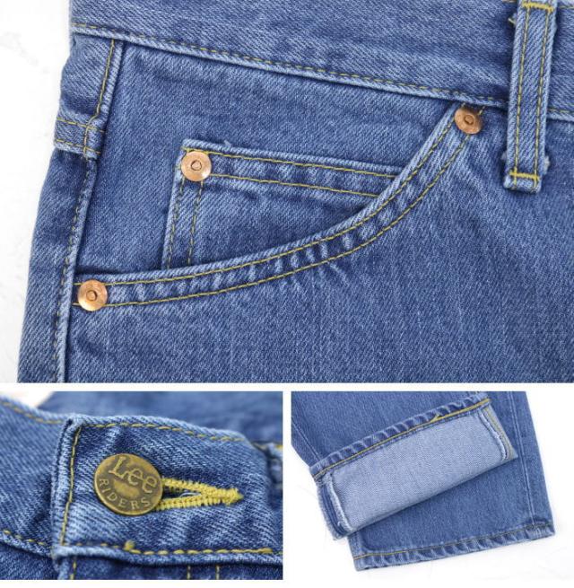 リー] 201 ジーンズ メンズ ジッパーフライ ストレート デニムパンツ