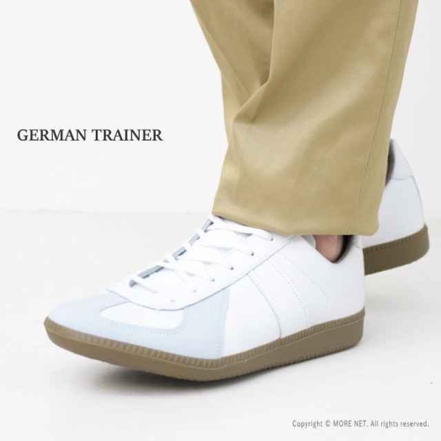 GERMAN TRAINER（ジャーマントレーナー） レザースニーカー メンズ