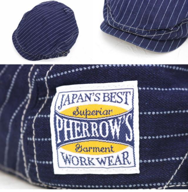 フェローズ PHERROW'S ウォバッシュハンチング SHC1-W メンズ レディース 日本製 帽子_2