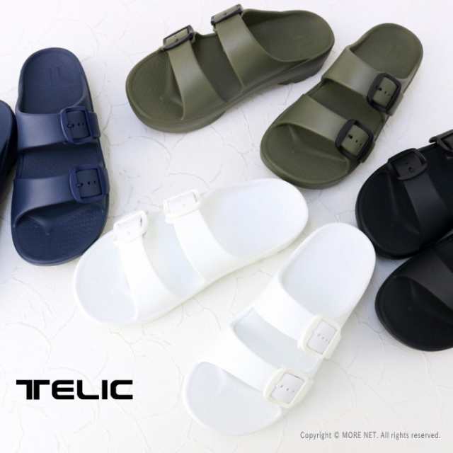 テリック Telic サンダル ダブルバックル W Buckle メンズ 厚底の通販はau Pay マーケット モアネット Casual Select