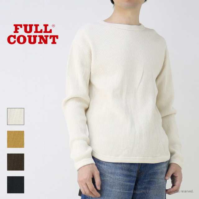 フルカウント FULLCOUNT ヘビーウェイトワッフルサーマルTシャツ 5964