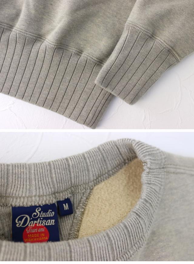 ステュディオ・ダルチザン STUDIO D'ARTISAN スヴィンゴールド両Vスウェットトレーナー 9885 メンズ 日本製の通販は