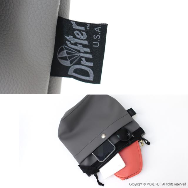 SALE セール/ ドリフター Drifter エコレザー ジップトップショルダー