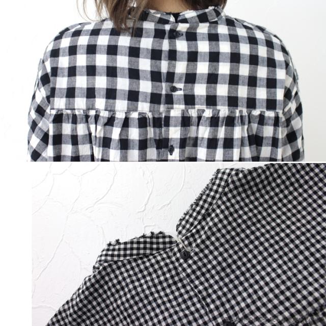 SALE セール/ レイトリー LAITERIE コットンリネンギンガムチェック