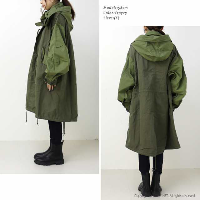 SALE セール/カーキ KHA:KI ミリタリーコート NEW TYPE-65 COAT