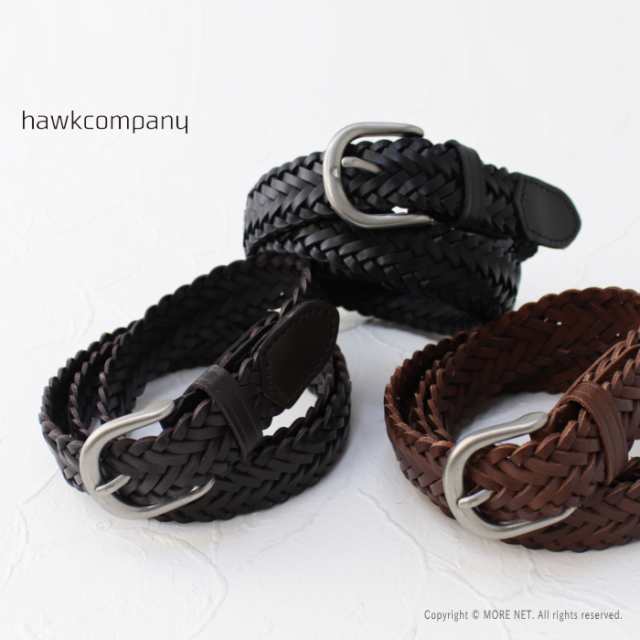 ホークカンパニー Hawk Company メッシュレザーベルト 1496 メンズ