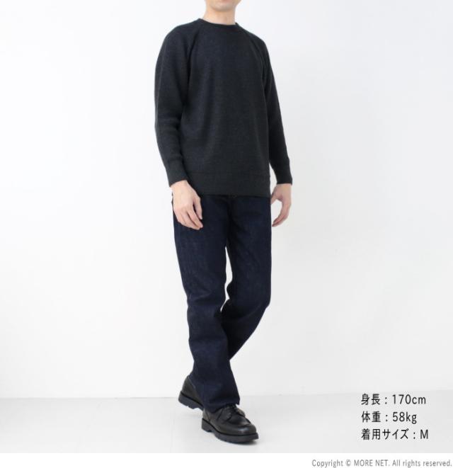 SALE セール/ フェローズ PHERROW'S ハニカムラグランニット 24W-PHKT1 メンズ 日本製 セーター /返品・交換不可