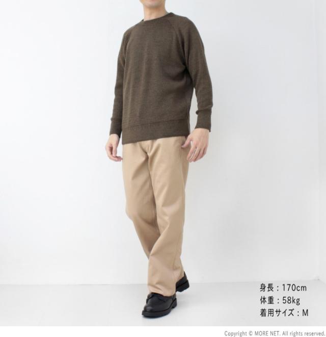 SALE セール/ フェローズ PHERROW'S ハニカムラグランニット 24W-PHKT1 メンズ 日本製 セーター /返品・交換不可