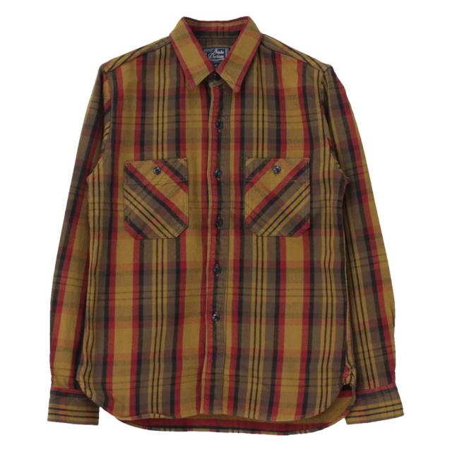 SALE セール/ ステュディオ・ダルチザン STUDIO D'ARTISAN ヘヴィーウェイトフランネルシャツ 5714 メンズ 日本製 長袖 チェック 長袖 /返品・交換不可_6
