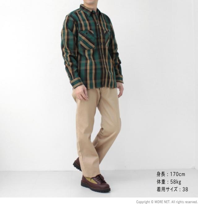 SALE セール/ ステュディオ・ダルチザン STUDIO D'ARTISAN ヘヴィーウェイトフランネルシャツ 5714 メンズ 日本製 長袖 チェック 長袖 /返品・交換不可_9