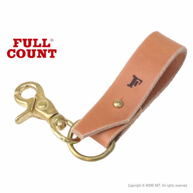 フルカウント FULLCOUNT レザーユーティリティークリップ 6500 メンズ レディース 日本製 キーホルダーの通販は